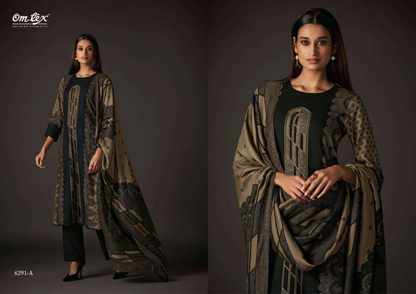 Omtex Desi Dazzle Pashmina Dress Material (4 pcs Catalogue)