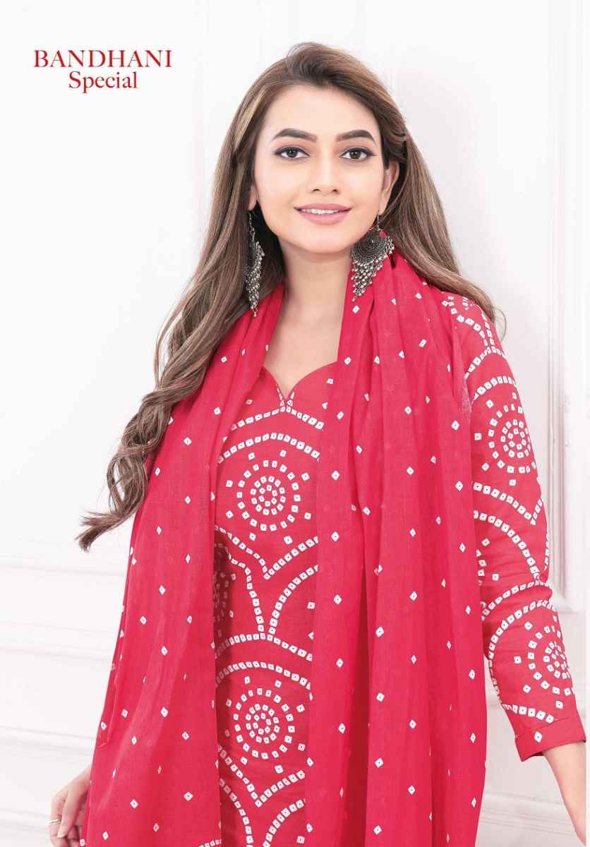 Premier Bandhani Special Vol-5 Cotton Readymade Suit (10 pcs Catalogue)