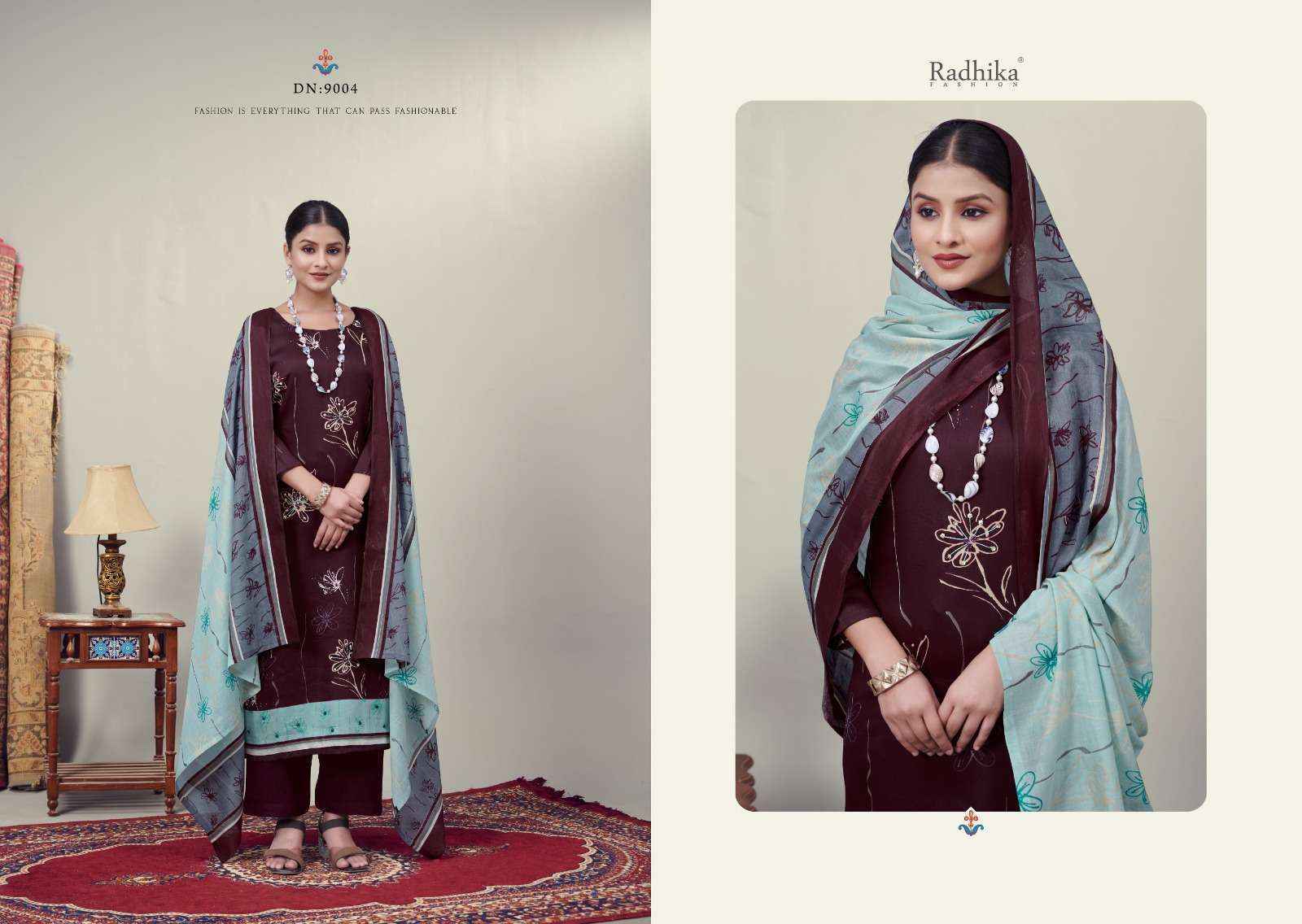 Radhika Fashion Azara Jivika Vol-2 Jam Cotton Dress Material (4 pcs Catalogue)