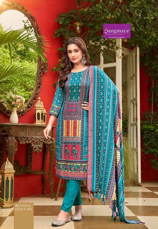 Rangmaya Riana Pashmina Kurti Combo 8 pcs Catalogue