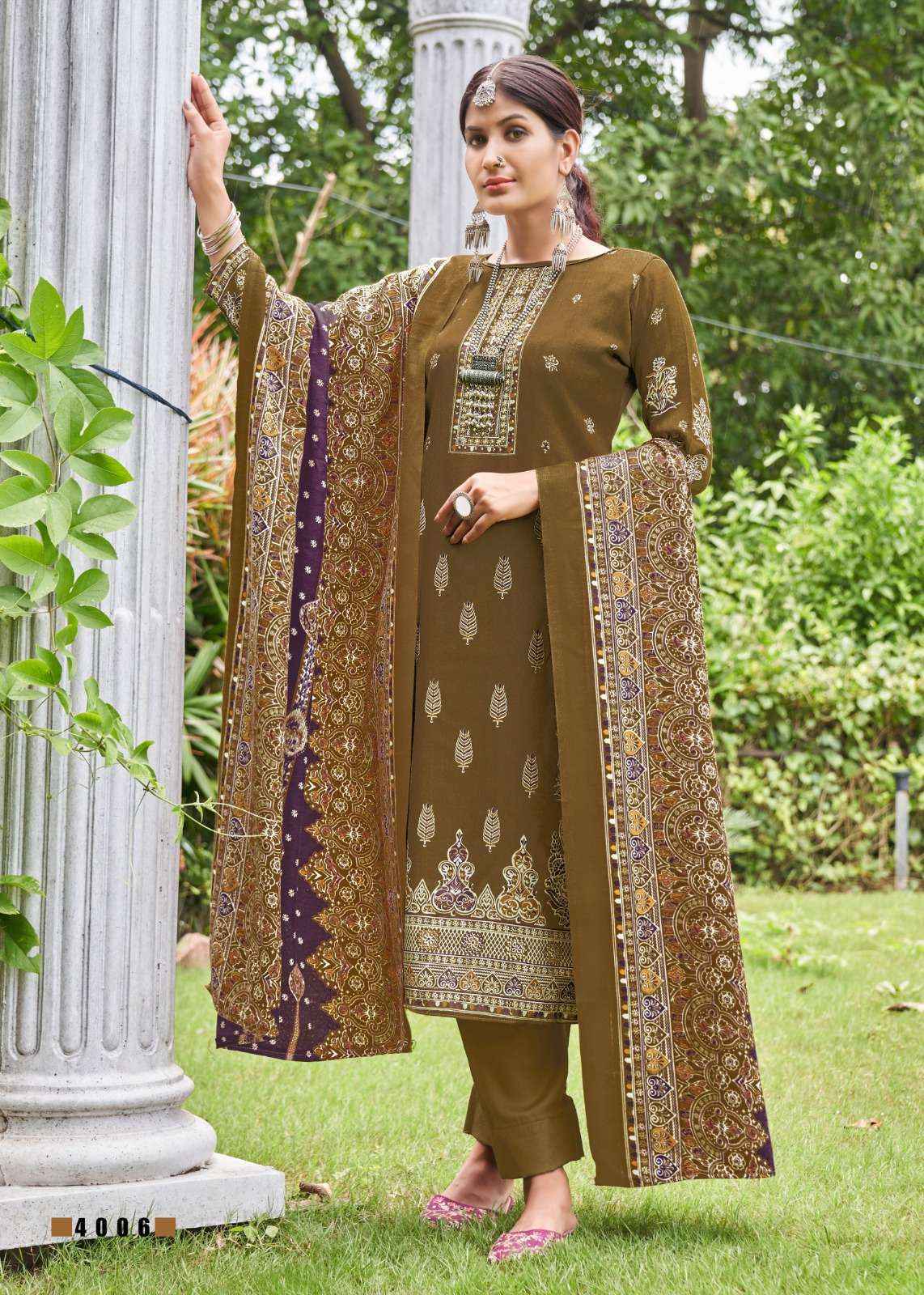 Roli Moli Fitoor Pashmina Dress Material (8 pcs Catalogue)