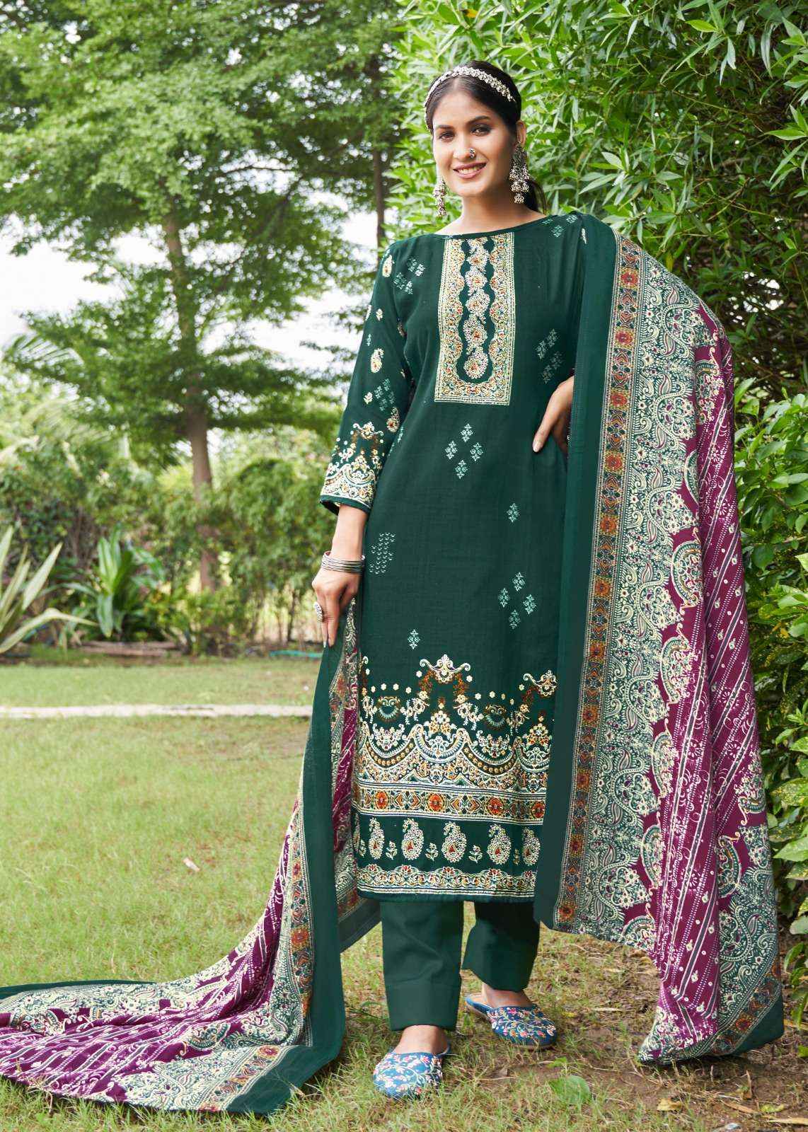 Roli Moli Fitoor Pashmina Dress Material (8 pcs Catalogue)