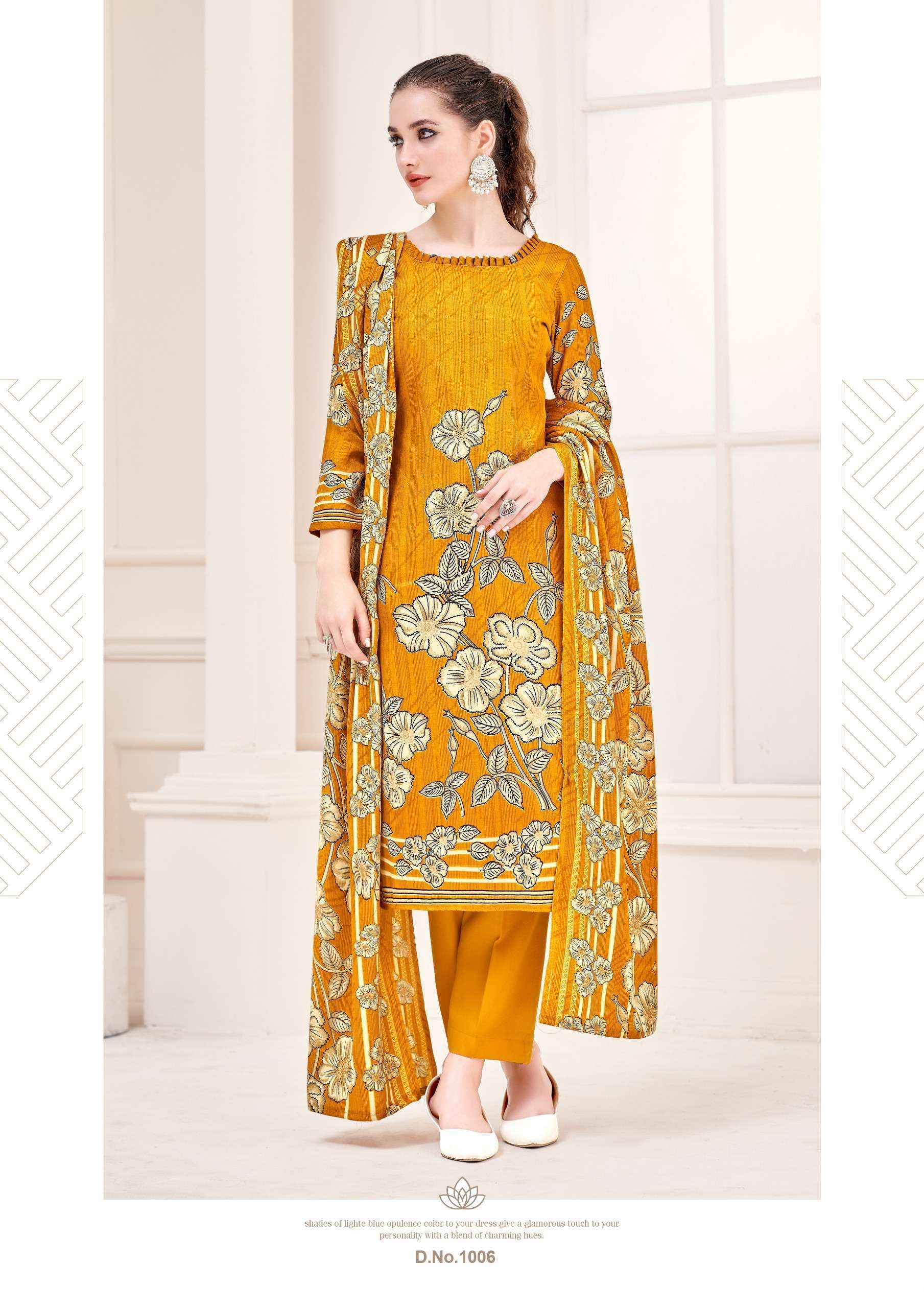Roli Moli Nusrat Pashmina Dress Material (8 pcs Catalogue)
