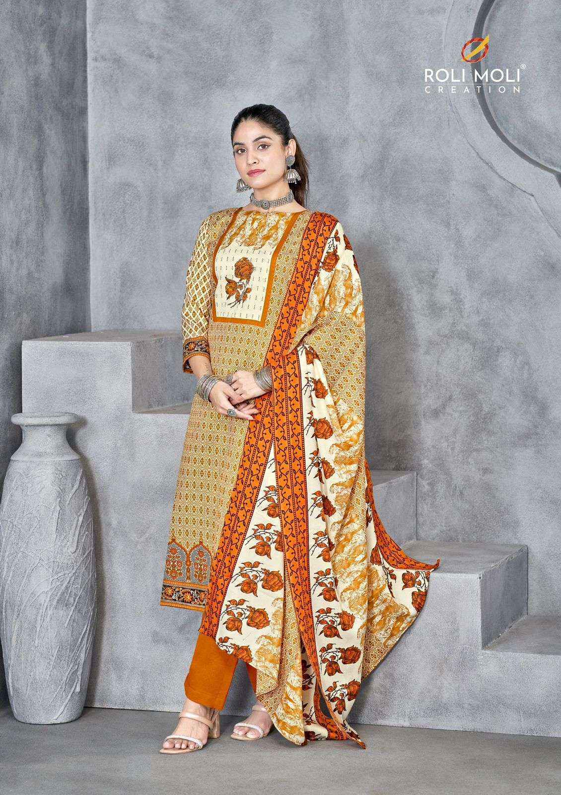 Roli Moli Shagun Pashmina Dress Material (8 pcs Catalogue)