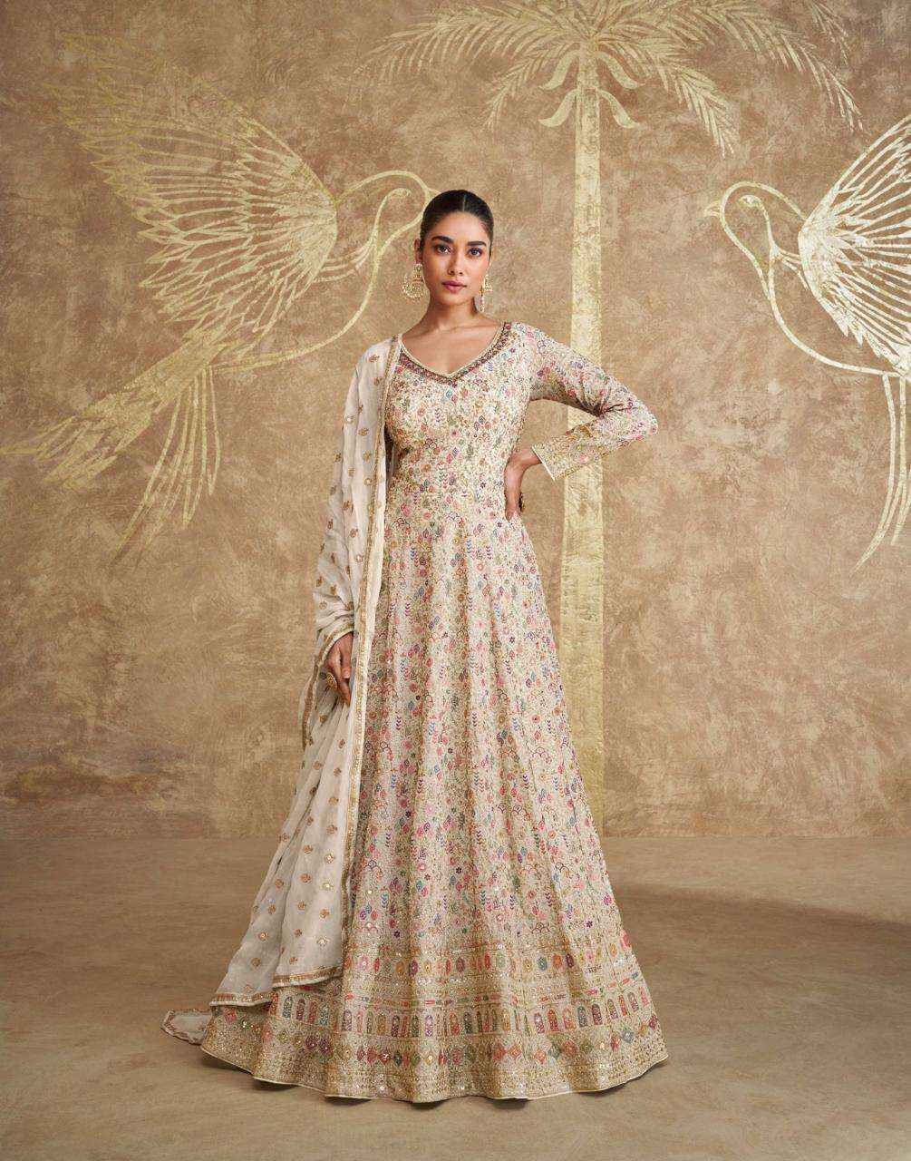 Sayuri Designer Royal Readymade Georgette Dress Wholesale Online Mumbai