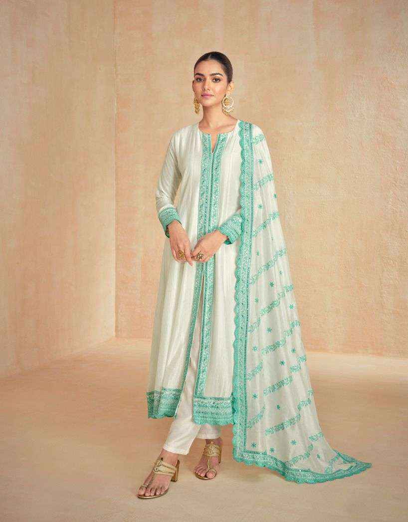 Aashirwad Creation Rubal Silk Readymade Dress (3 pcs Catalogue)