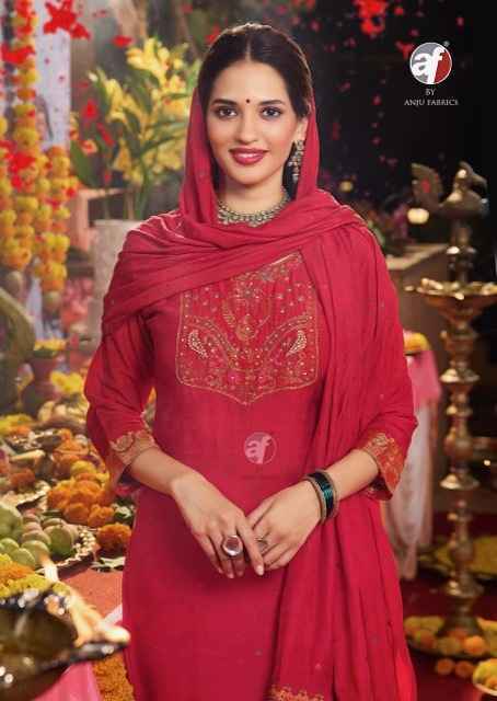 Anju Fabrics Palki Vol-4 Muslin Readymade Suit (6 pcs Catalogue)