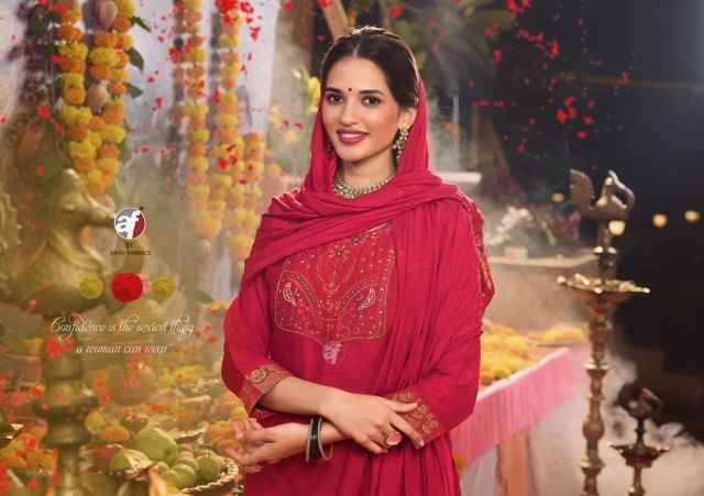 Anju Fabrics Palki Vol-4 Muslin Readymade Suit (6 pcs Catalogue)