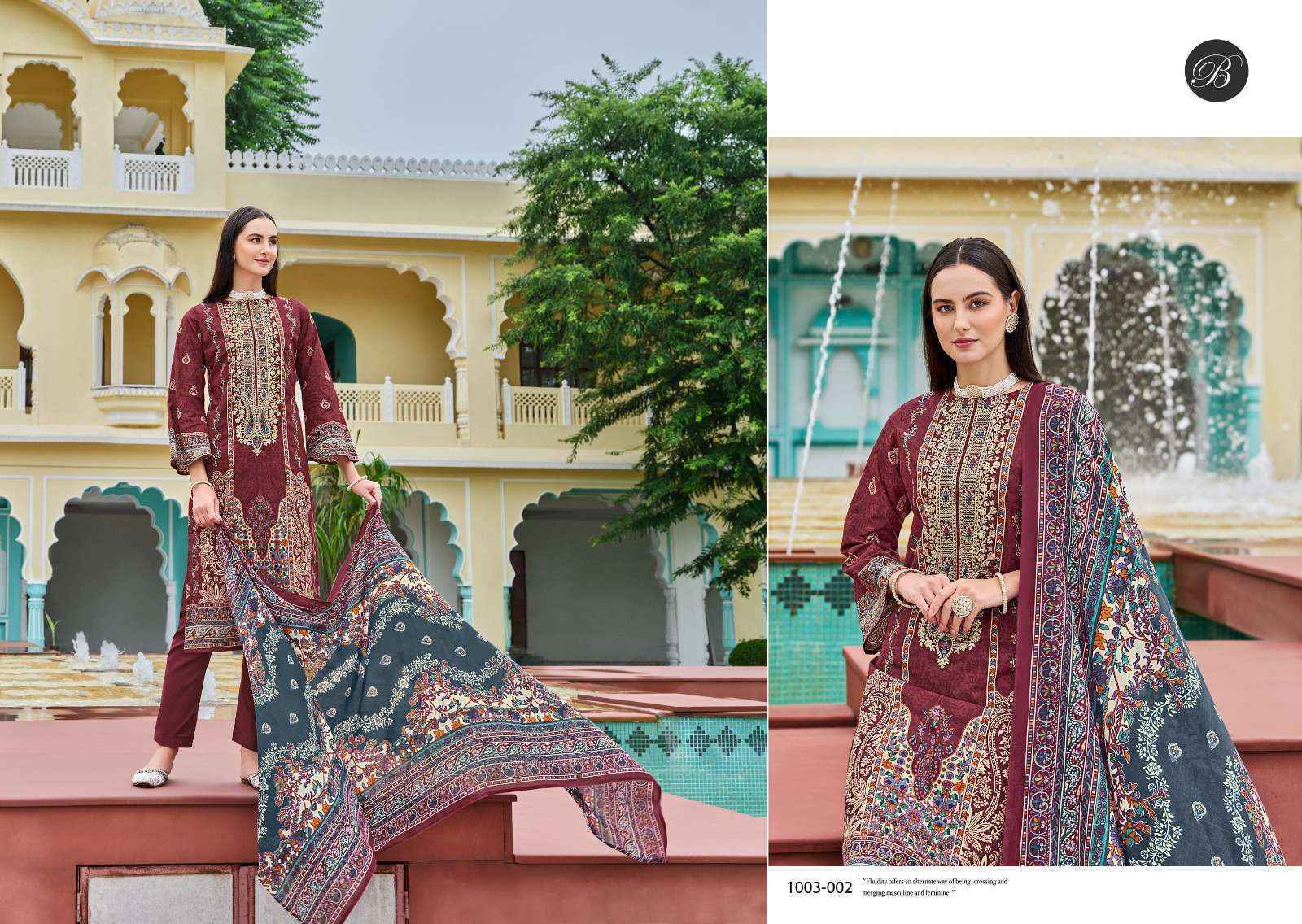Belliza Naira Vol-81 Cotton Dress Material (8 pcs Cataloge)