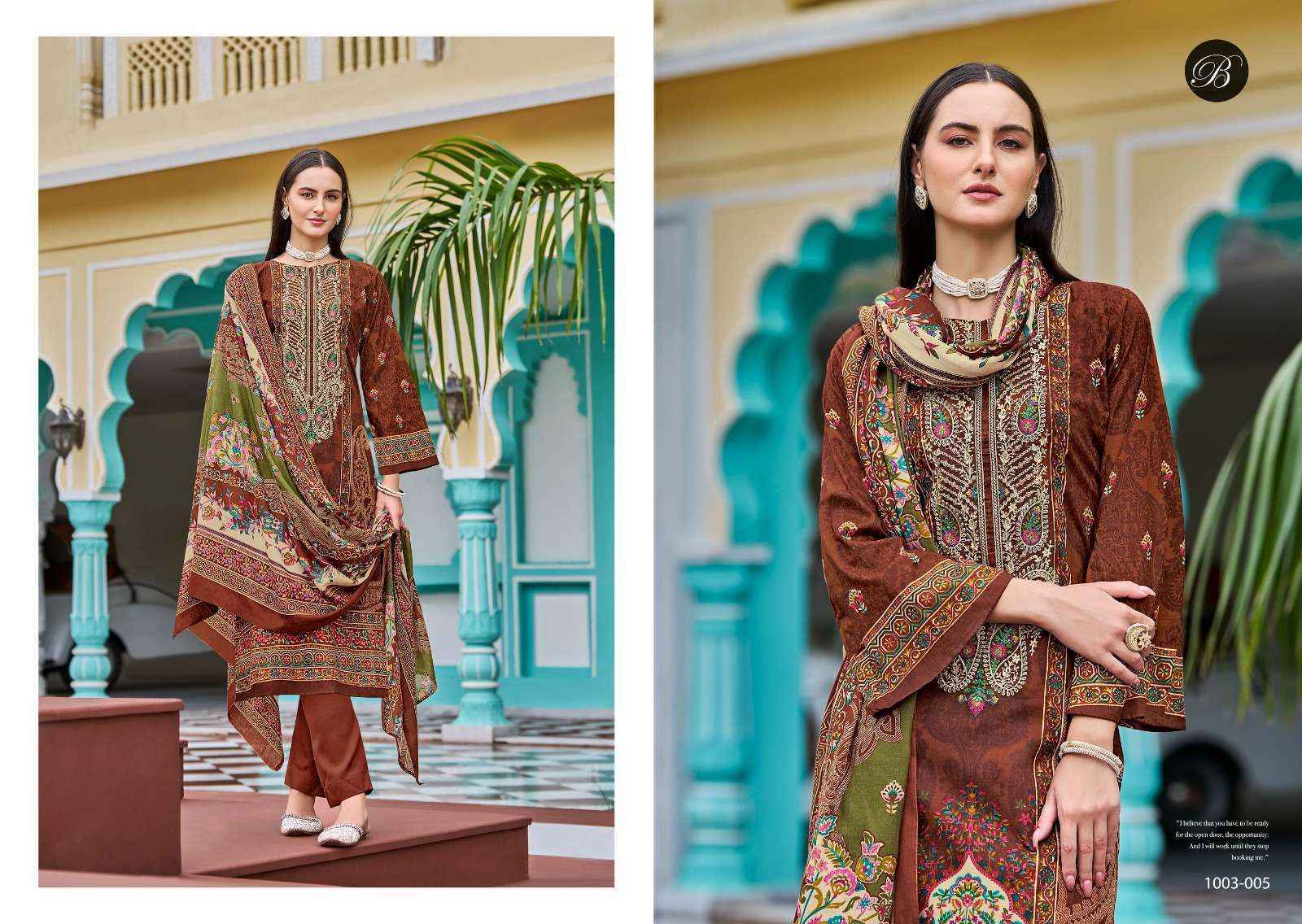 Belliza Naira Vol-81 Cotton Dress Material (8 pcs Cataloge)