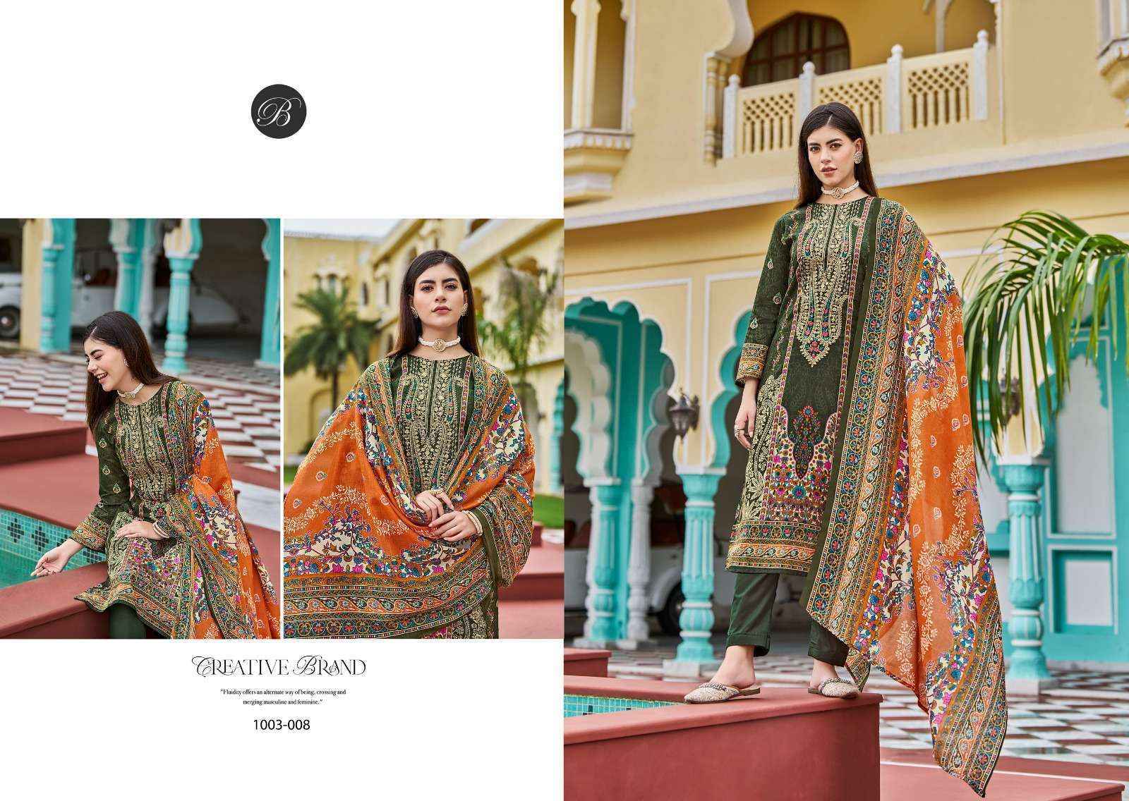 Belliza Naira Vol-81 Cotton Dress Material (8 pcs Cataloge)