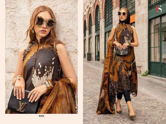 Deepsy Maria B Mprint 24-4 Cotton Dress Material (6 pcs Catalogue)