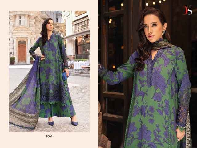 Deepsy Maria B Mprint 24-4 Cotton Dress Material (6 pcs Catalogue)