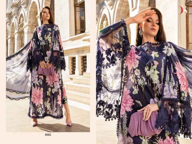 Deepsy Maria B Mprint 24-4 Cotton Dress Material (6 pcs Catalogue)