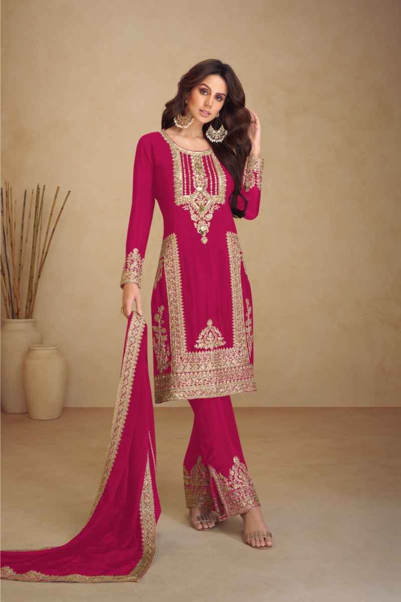 Gulkayra Designer Apsara Vol-4 Readymade Chinon Dress (5 pcs Catalogue)