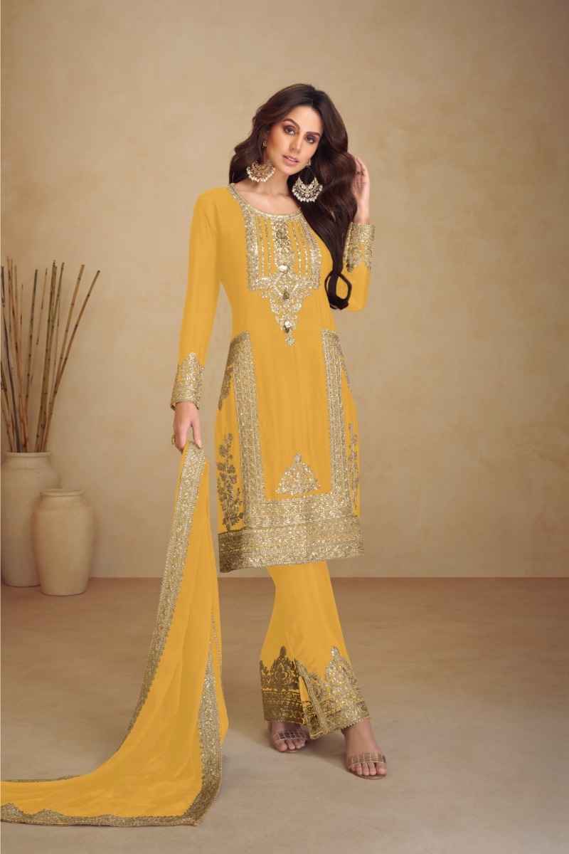 Gulkayra Designer Apsara Vol-4 Readymade Chinon Dress (5 pcs Catalogue)