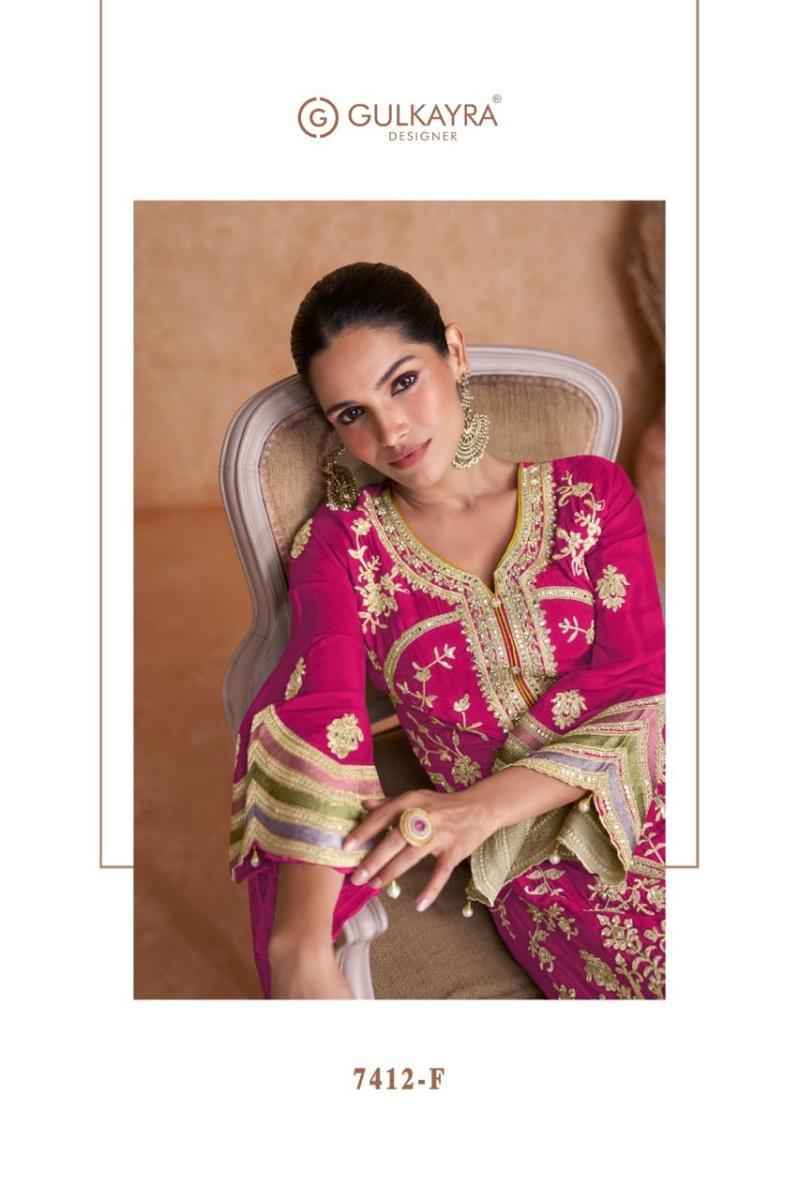 Gulkayra Designer Liyana Vol-2 Readymade Chinon Dress (5 pcs Catalogue)
