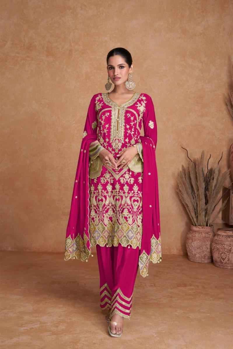 Gulkayra Designer Liyana Vol-2 Readymade Chinon Dress (5 pcs Catalogue)