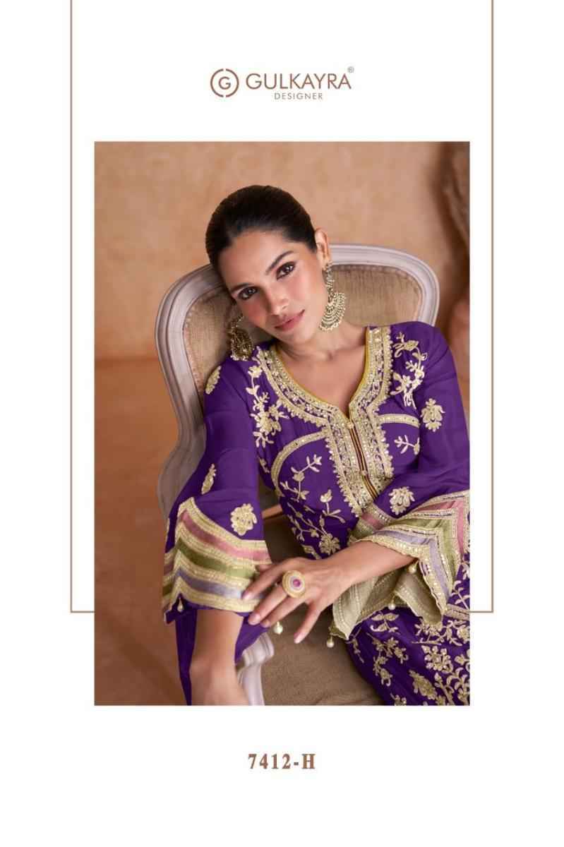 Gulkayra Designer Liyana Vol-2 Readymade Chinon Dress (5 pcs Catalogue)