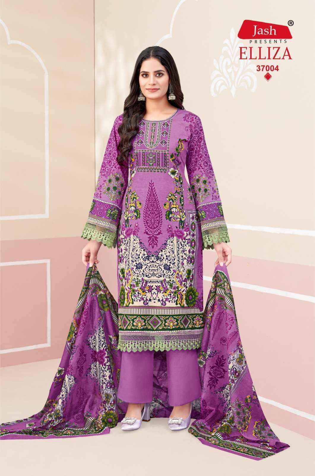 Jash Elliza Vol-37 Cotton Dress Material (10 pcs Catalogue)