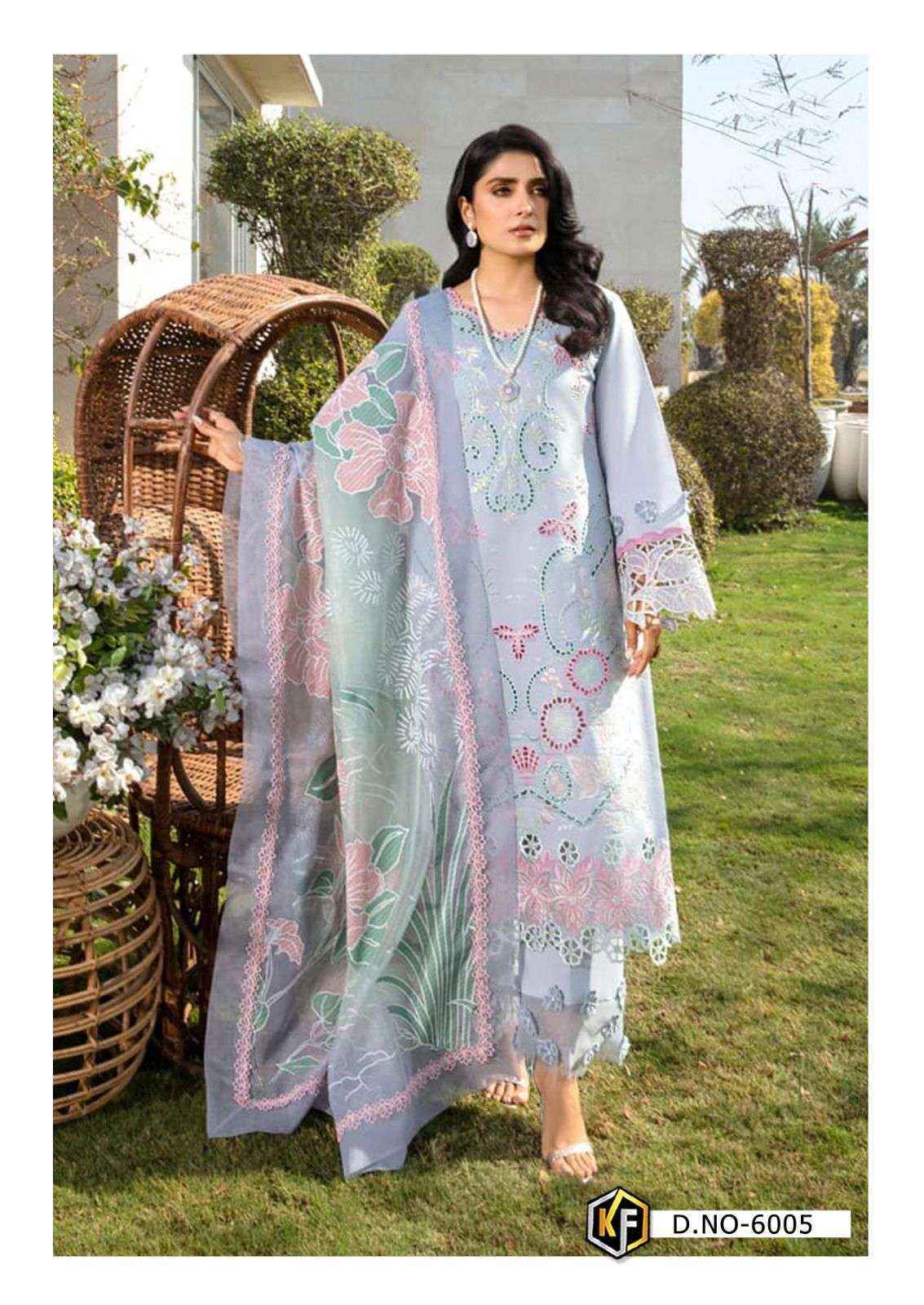 Keval Fab Soha Nazir Luxury Vol-6 Cotton Dress Material (6 pcs Catalogue)