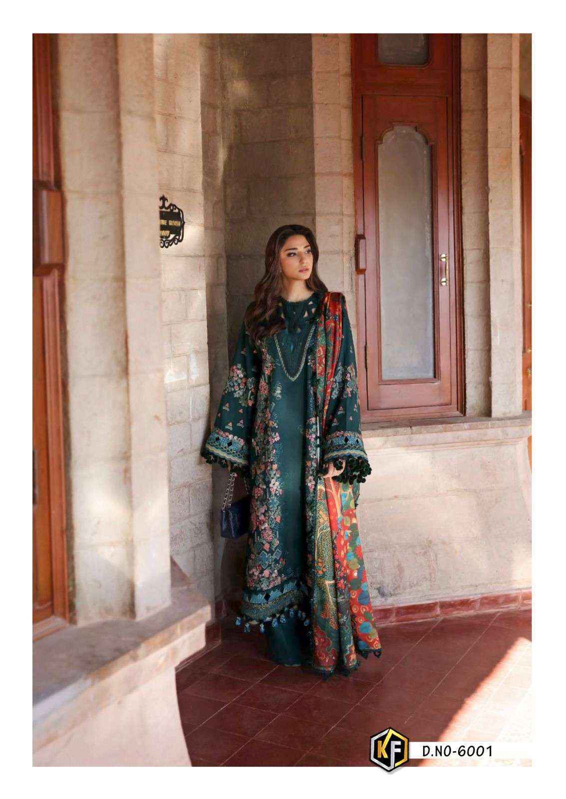 Keval Fab Soha Nazir Luxury Vol-6 Cotton Dress Material (6 pcs Catalogue)