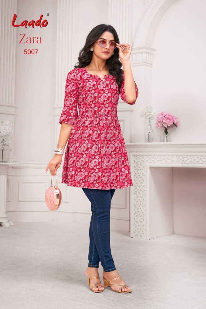 Laado Zara Vol-5 Cotton Kurti Wholesale Online Mumbai