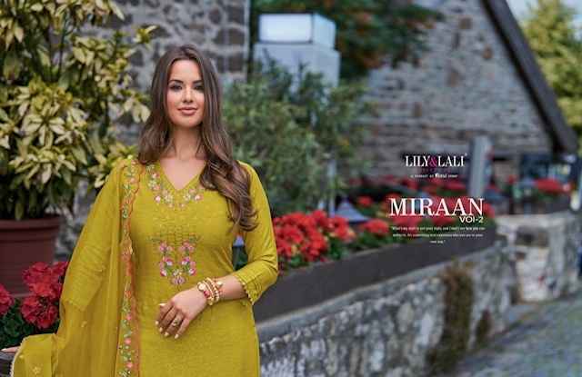 Lady Leela Miraan Vol 2 Organza Kurti Combo 6 pcs Catalogue