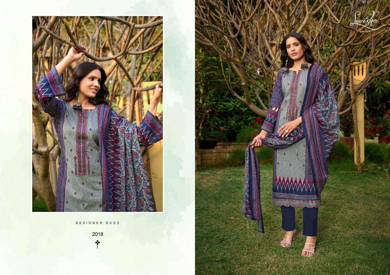Levisha Zara Zoya Cotton Dress Material Wholesale Online Mumbai