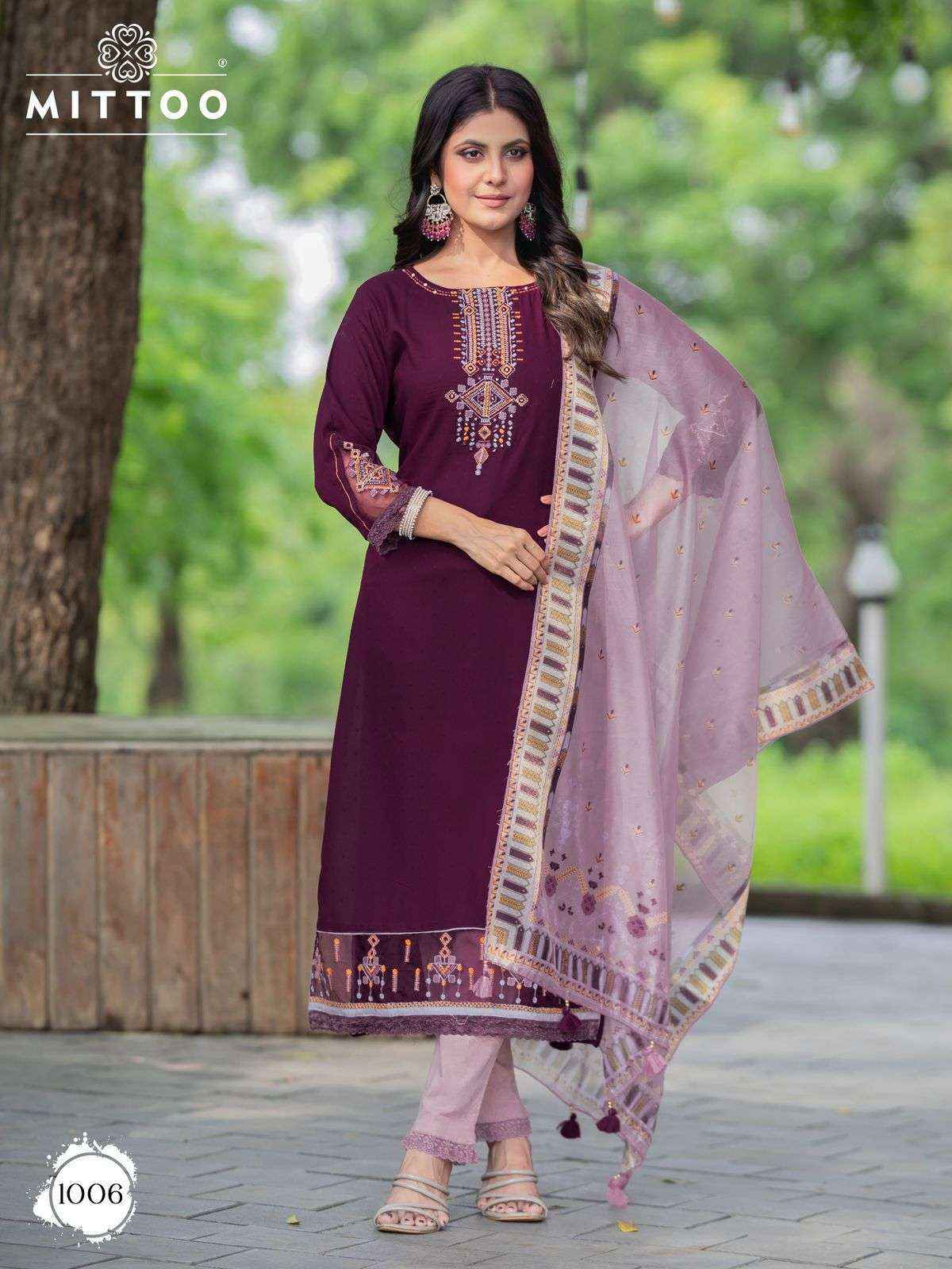 Mittoo Kaaina Rayon Kurti Combo 6 pcs Catalogue