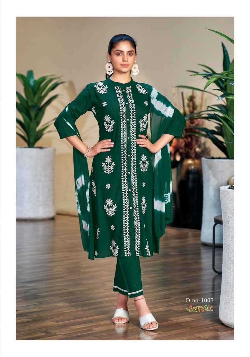 Mystic 9 Rajwadi Vol-1 Rayon Readymade Suit (8 pcs Catalogue)