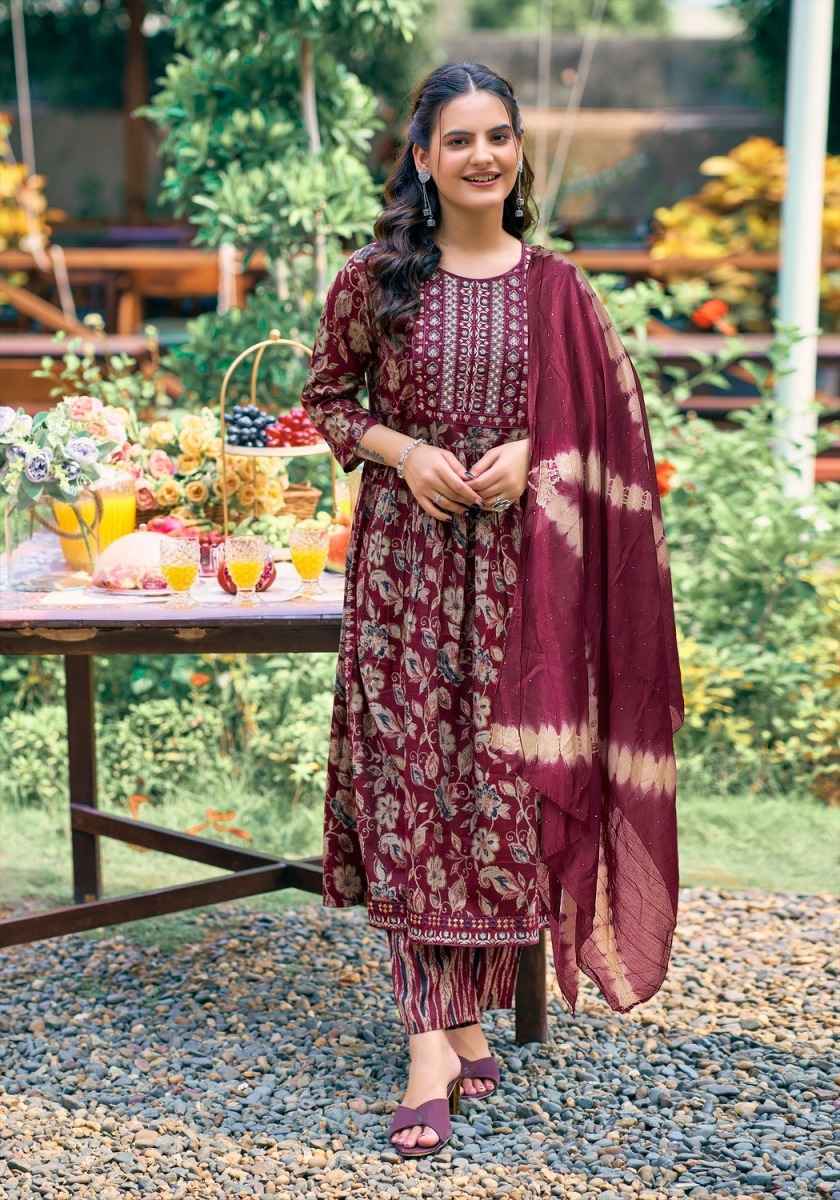 Mystic 9 Sara Vol 4 Readymade Rayon Dress 8 pcs Catalogue
