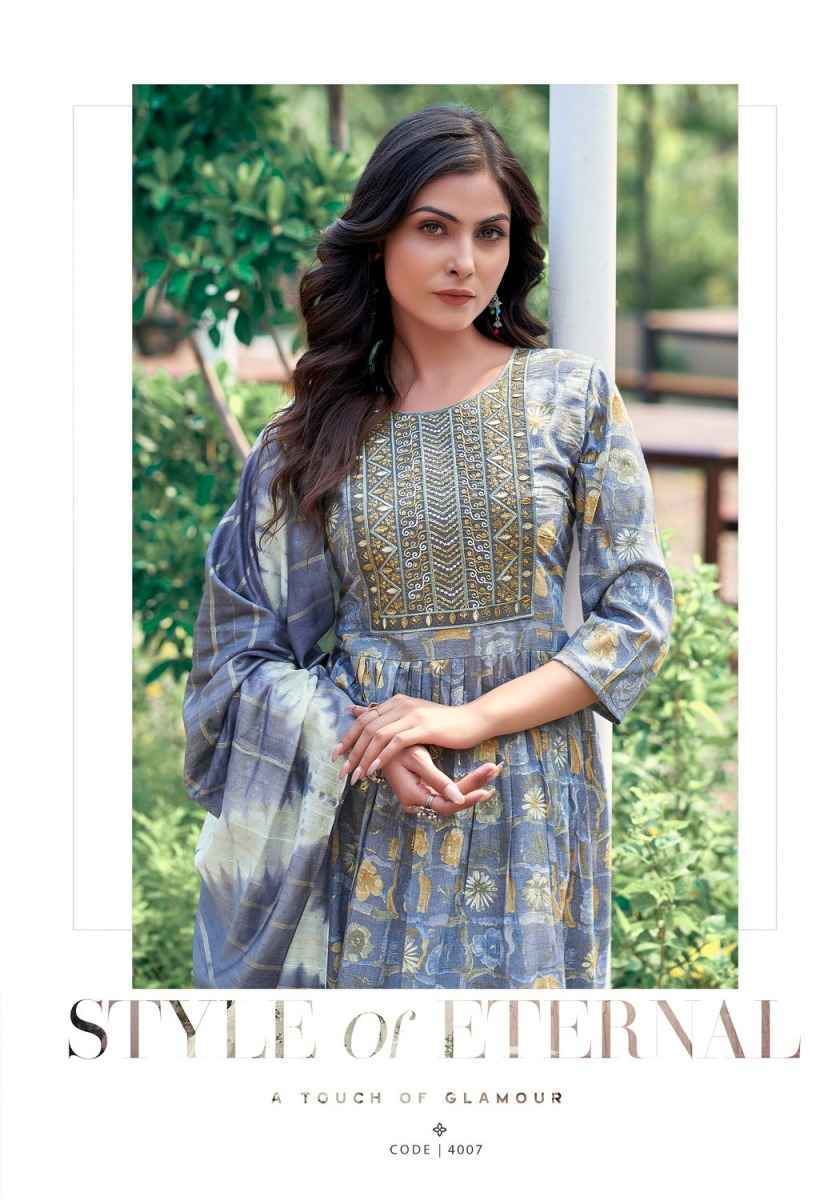 Mystic 9 Sara Vol 4 Readymade Rayon Dress 8 pcs Catalogue
