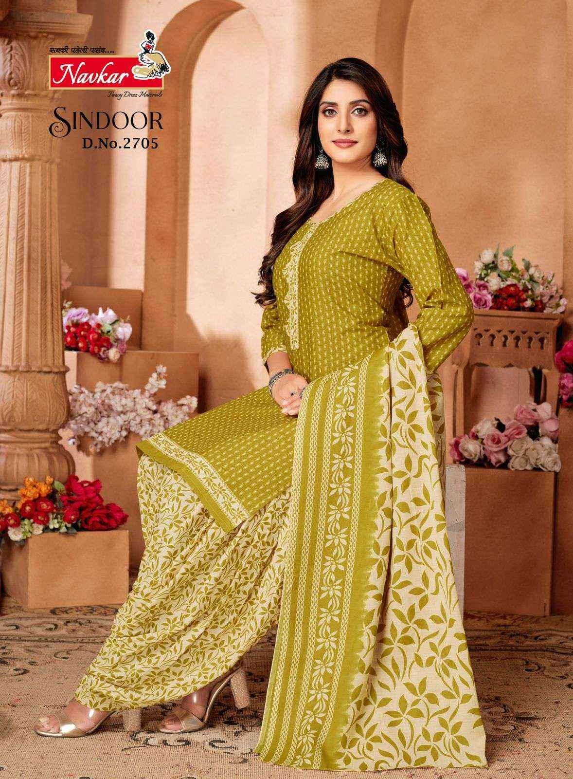 Navkar Sindoor Vol 27 Readymade Cotton Dress 16 pcs Catalogue