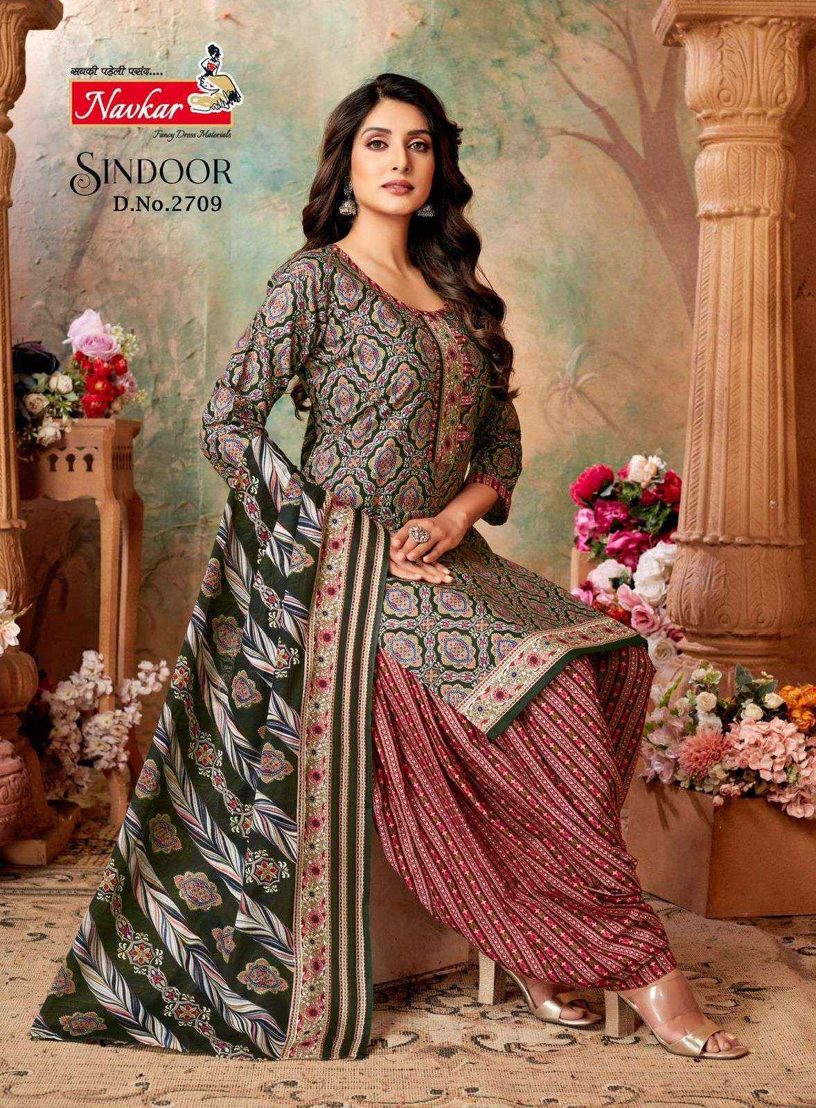 Navkar Sindoor Vol 27 Readymade Cotton Dress 16 pcs Catalogue