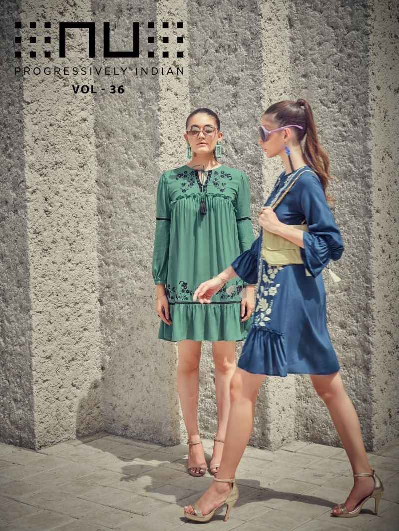 NU Vol 36 Liva Grade Rayon Short Top 6 pcs Catalogue
