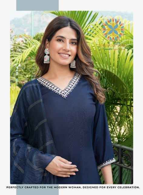 Passion Tree Mayra Vol-1 Roman Silk Readymade Suit (6 pcs Catalogue)