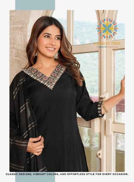 Passion Tree Mayra Vol-1 Roman Silk Readymade Suit (6 pcs Catalogue)