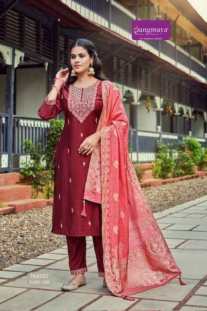 Rangmaya Inayat Vertican Readymade Suit (8 pcs Catalogue)