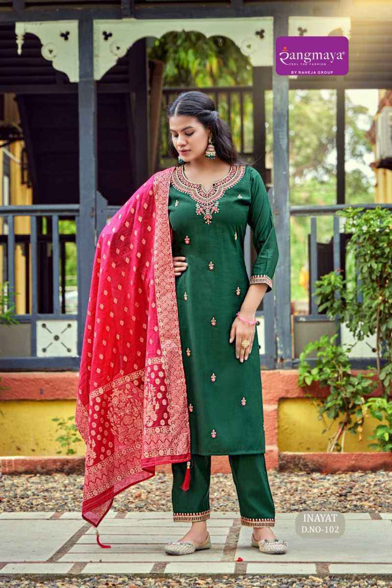Rangmaya Inayat Vertican Readymade Suit (8 pcs Catalogue)