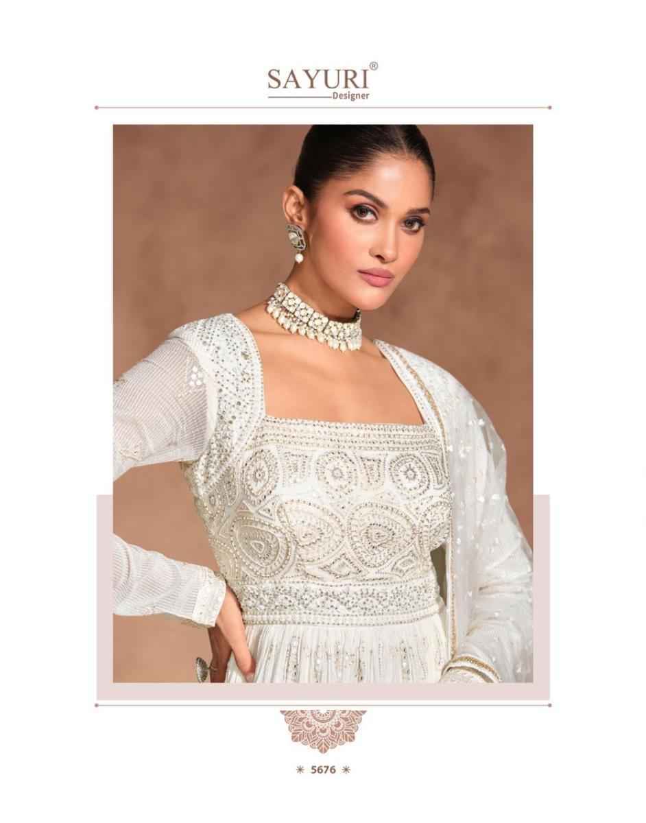 Sayuri Designer Izhar Readymade Georgette Dress (3 pcs Catalogue)