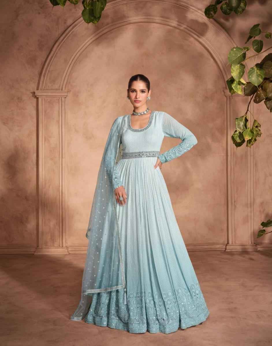 Sayuri Designer Izhar Readymade Georgette Dress (3 pcs Catalogue)