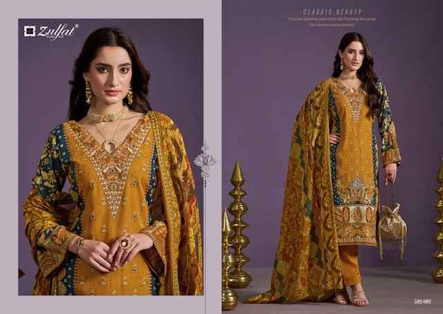 Zulfat Aayat Vol-3 Viscose Rayon Dress Material Wholesale Online