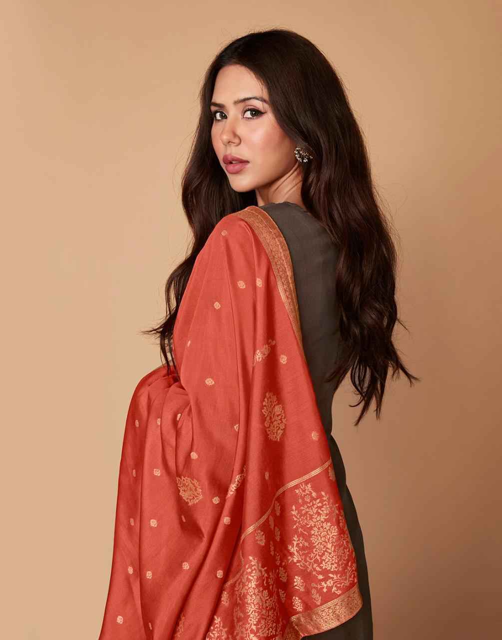 Aashirwad Mor Bagh Saaras Silk Dress Material (6 pcs Catalogue)