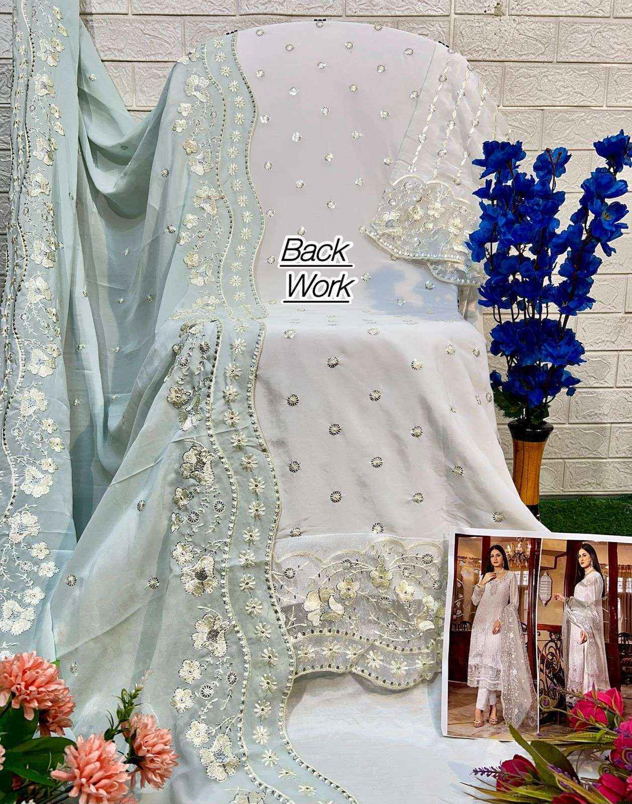 AL Khushbu Afifa Vol-2 Georgette Dress Material (3 pcs Catalogue)