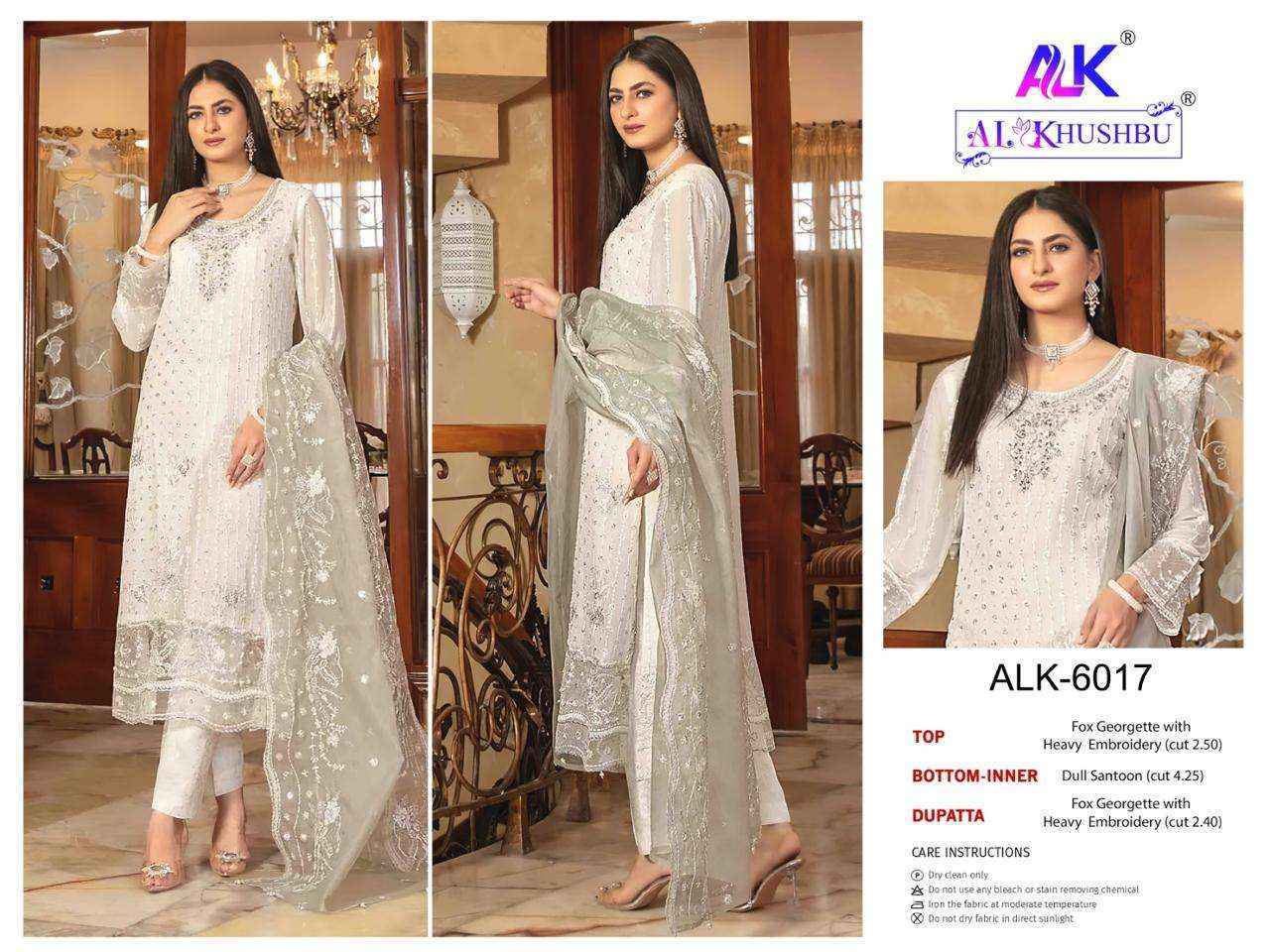 AL Khushbu Afifa Vol-2 Georgette Dress Material (3 pcs Catalogue)