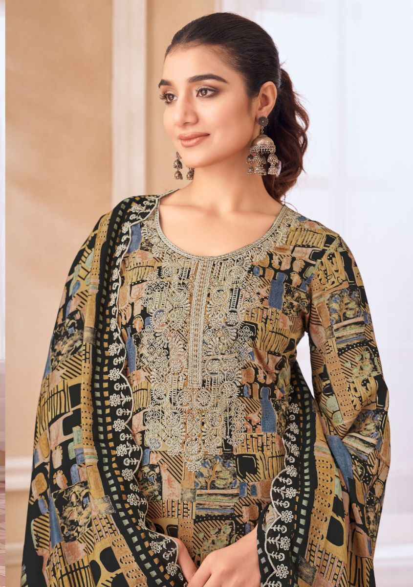 Alok Black Diamond Edition-3 Rayon Dress Material (8 pcs Catalogue)