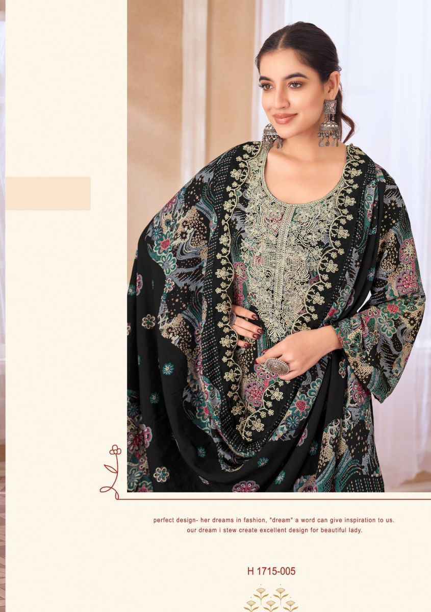 Alok Black Diamond Edition-3 Rayon Dress Material (8 pcs Catalogue)