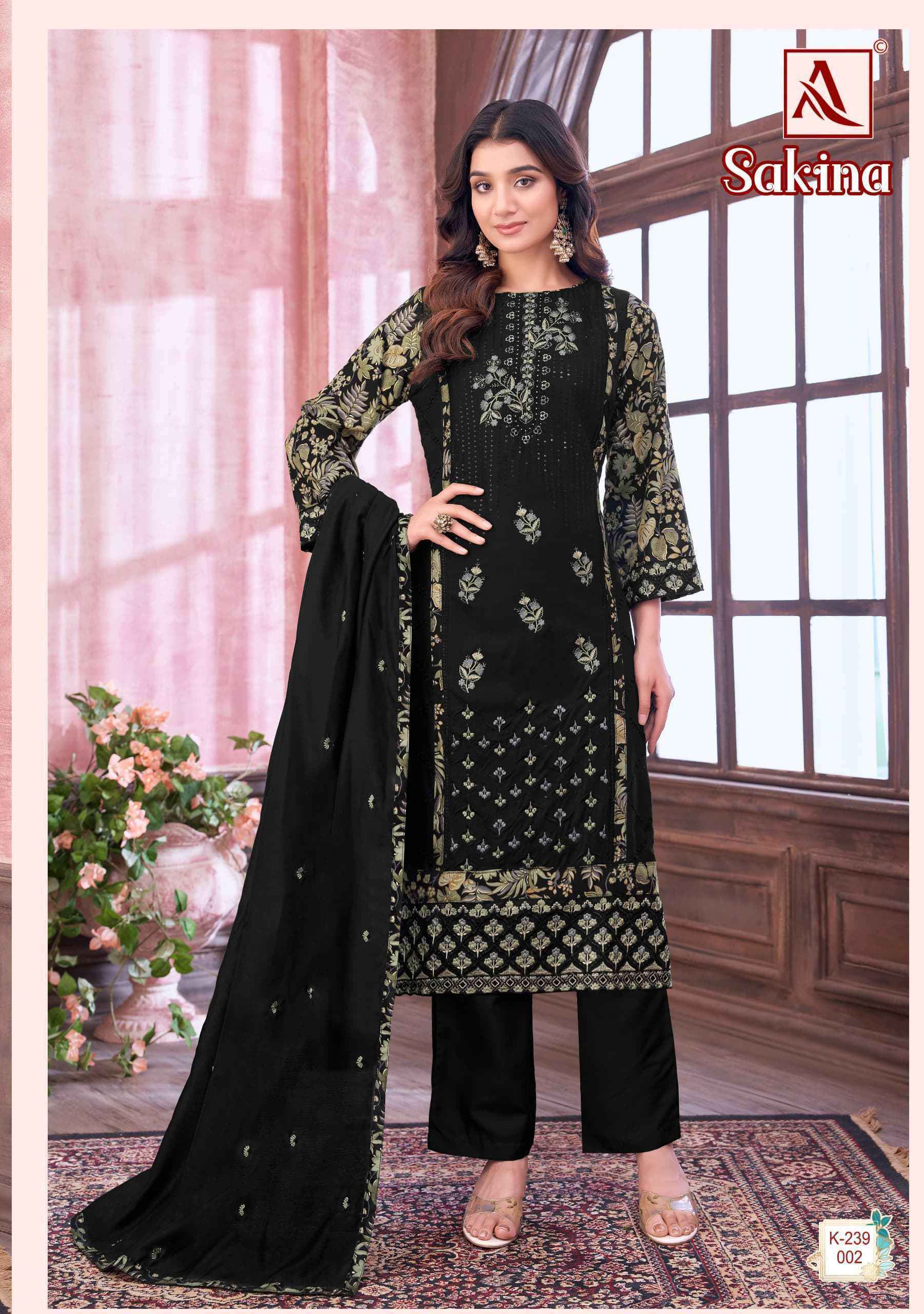 Alok Sakina Viscouse Reyon Dress Material Wholesale Online Mumbai