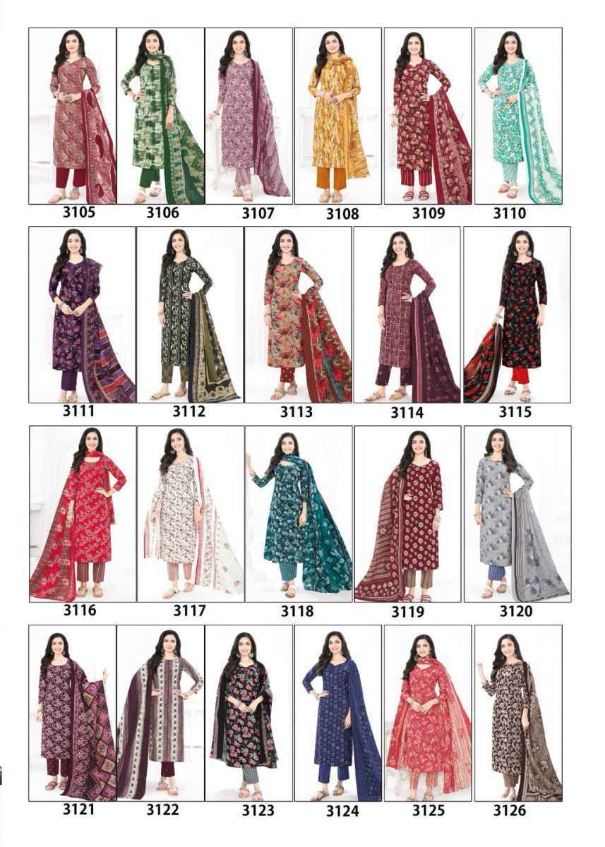 Baalar Zaara Vol-31 Cotton Dress Material (18 pcs Catalogue)